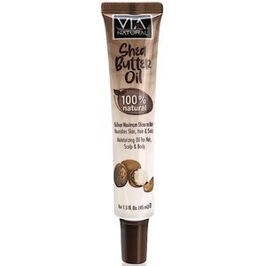 3/$12 Via Natural Shea Butter Moisturizing Oil for Hair, Scalp and Body 1.5oz